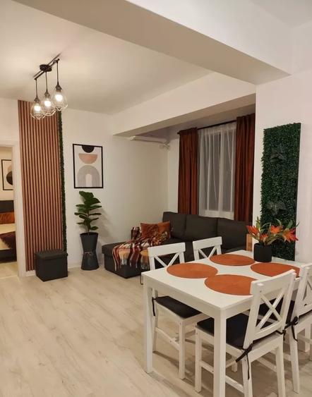 Apartament cu 2 camere semidecomandat, mobilat în Otopeni