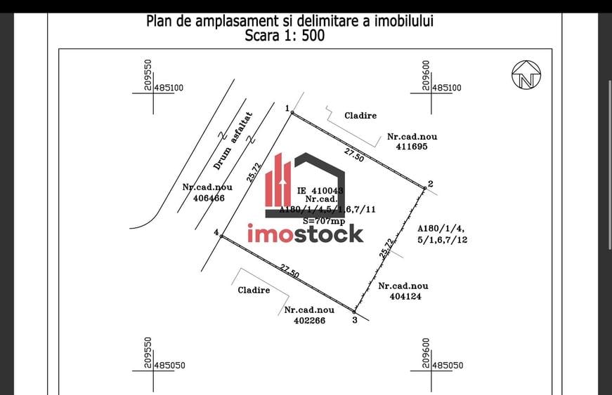 Teren Construcții intravilan de 353 mp, în Dumbrăvița