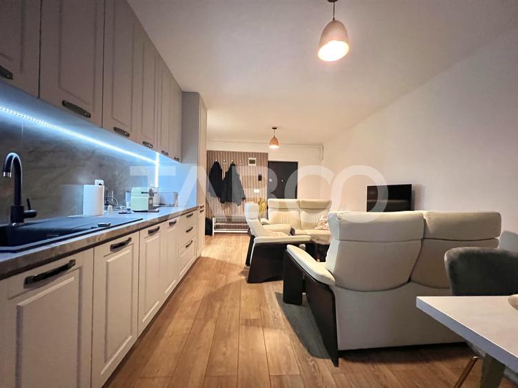 Apartament cu 2 camere semidecomandat, mobilat în Dâmbul Rotund