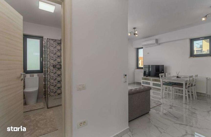 Inchiriez apartament 2 camere, nou, complet mobilat si utilat Zona Rex - 9