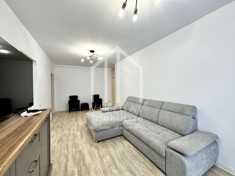 Apartament de inchiriat cu 2 camere, bucatarie separata,loc de parcare - 2