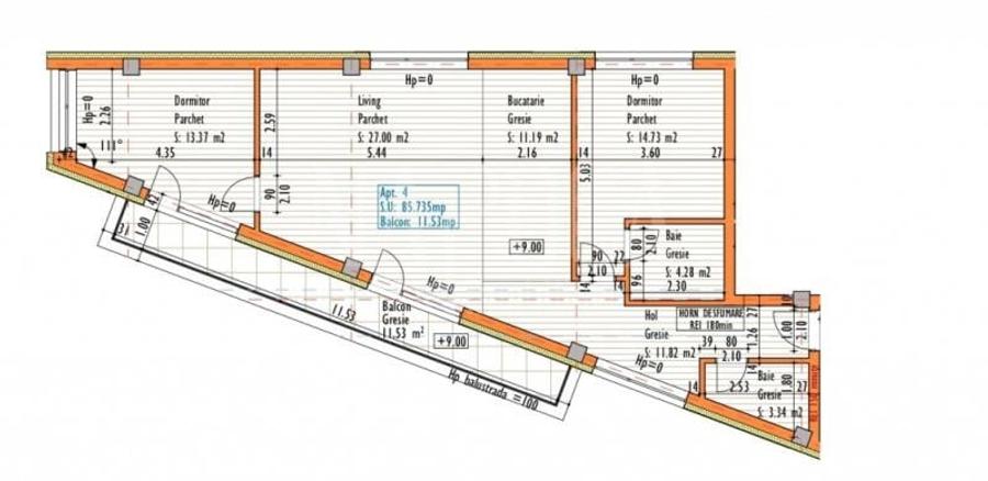 Apartament 3 camere de vanzare in Grigorescu, Cluj Napoca - 2