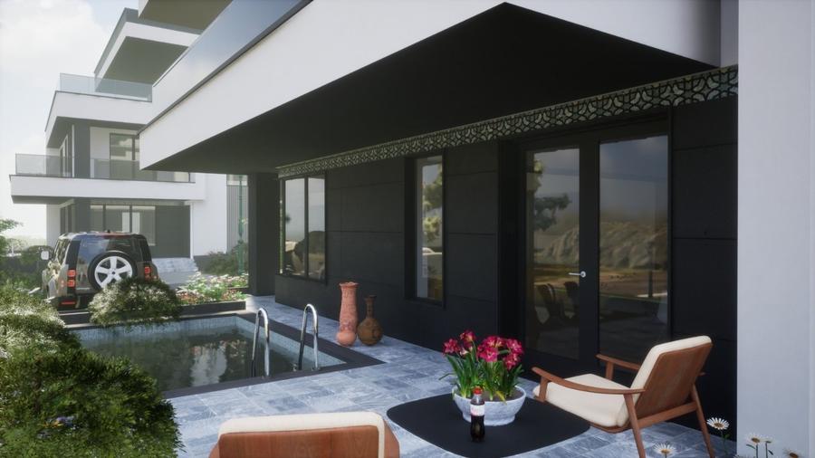 Vilă individuală P+1 cu terasă circulabilă - 3