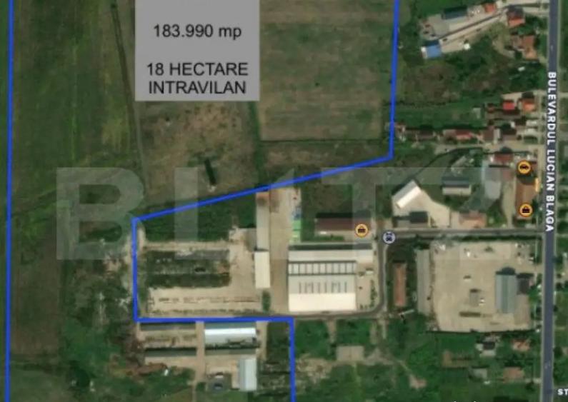 Teren intravilan | 183.990 MP | Zona Lucian Blaga - 1