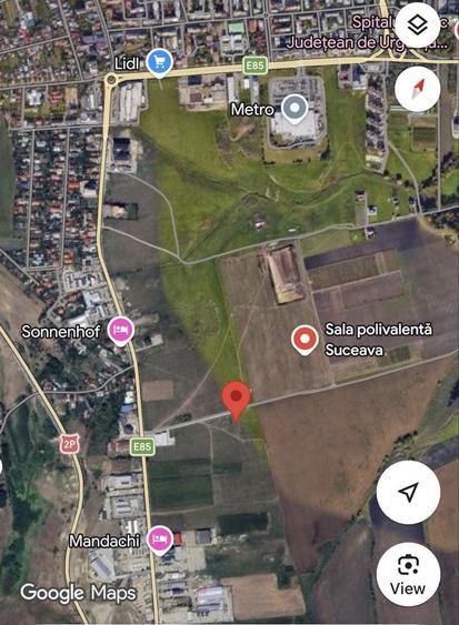 De vanzare teren 900mp zona Metro Suceava lanaga noua sala polivalenta - 3