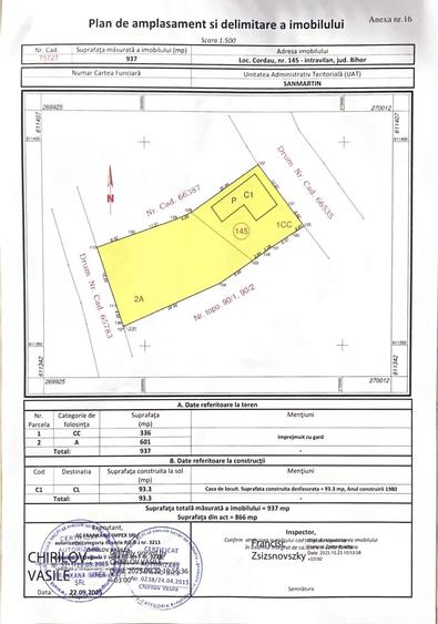 De vanzare cas tradi?ional in Cord u Bihor, dublu front stradal - 2