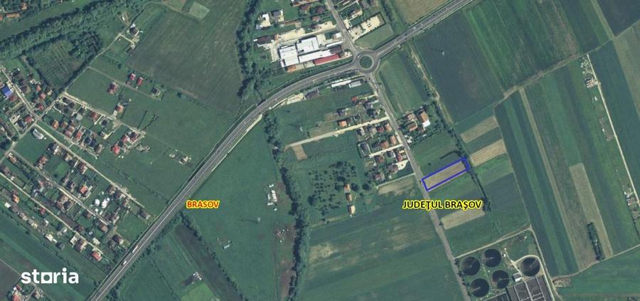 Teren 2858mp in Bartolomeu Nord,Stupini,Plugarilor Brasov - 1