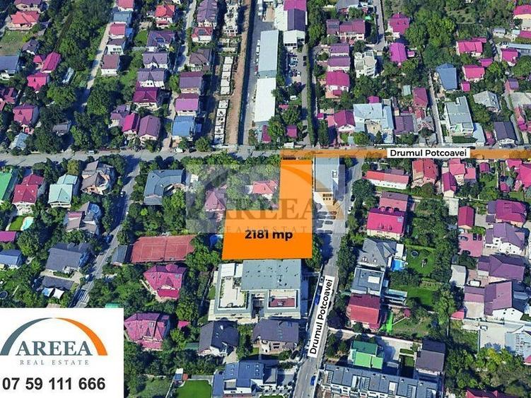 Teren 2181mp in Pipera-str Drumul Potcoavei colt cu Vlad Tepes - 1