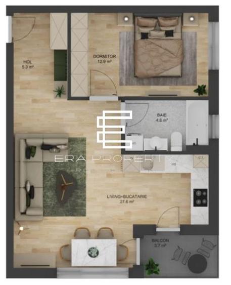 Apartament 2 camere  LA CHEIE-Doamna Stanca/Selimbar - 7