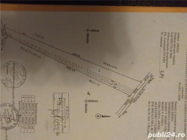 Vand teren la autostrada Bucuresti Pitesti - 1