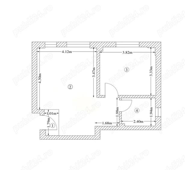 2 camere nou 42.5 mp mobilat utilat - 6