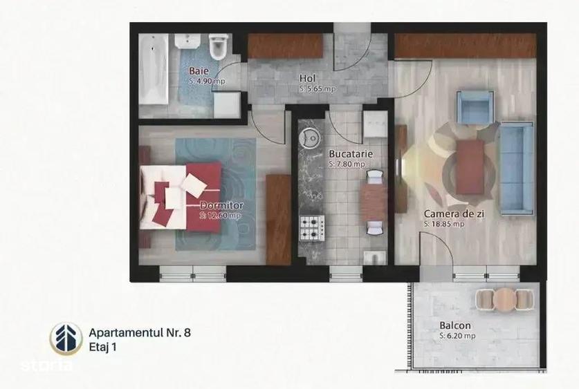 Apartament 2 camere 56mp | Lux | Metroul Bucur Obor I COMISION 0 % - 1