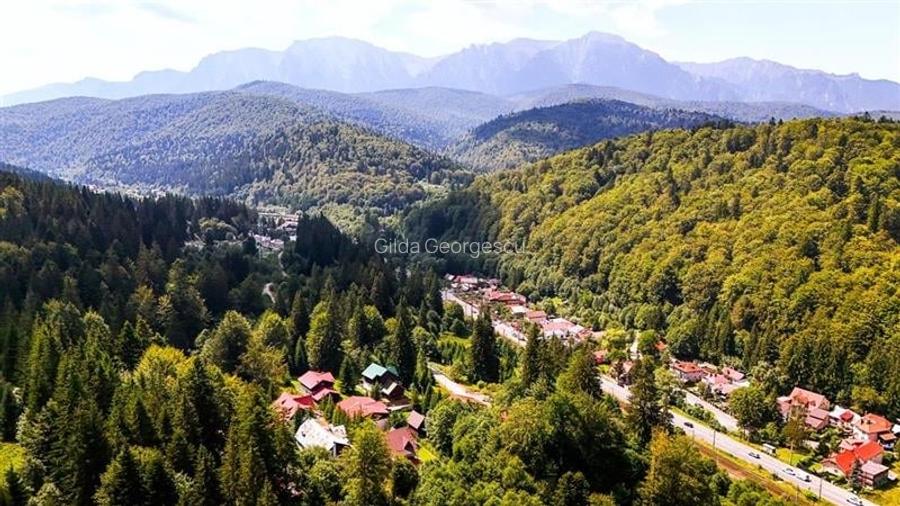 FILM! Refugiu de vacanta, cu foisor, gradina si muntii in zare, Predeal