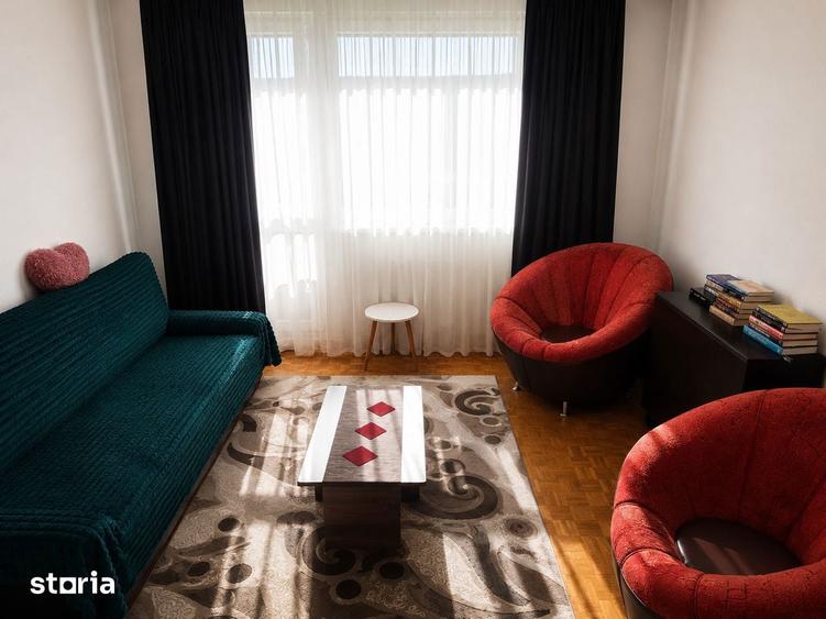 Apartament 3 camere, etaj 2/4, mobilat, utilat, parcare, zona Astra! - 1