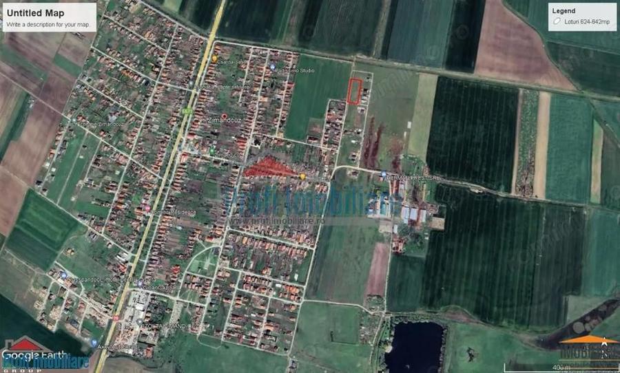 Vindem locuri de casa 540 sau 640mp in Zimand Cuz 7 km de Arad - 9