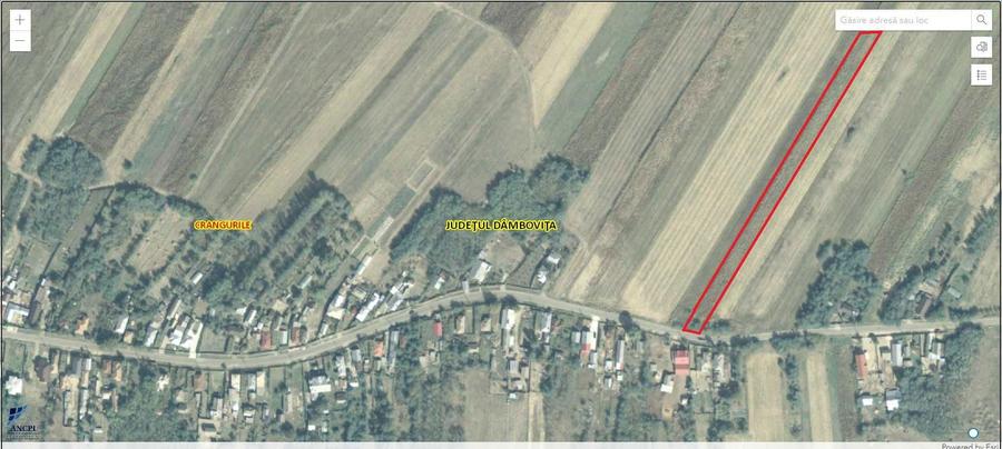 Teren intravilan de vanzare in Potlogeni Vale la 6 km de Oras Gaesti - 2