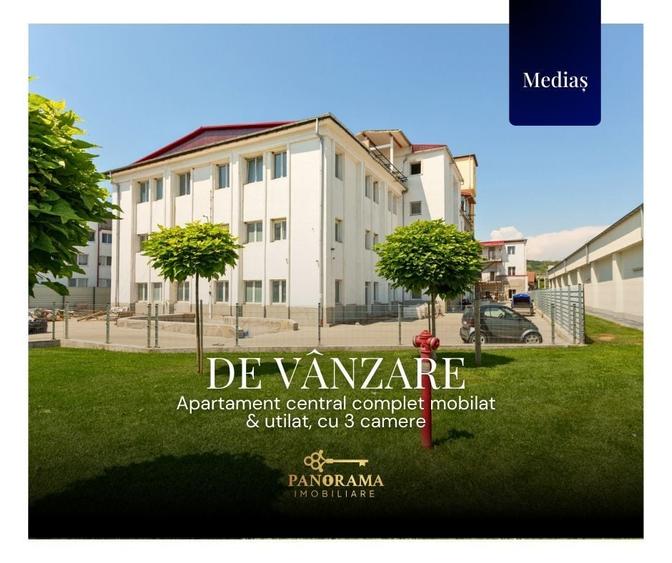 Apartament central de vânzare în Mediaș - Finisaje premium | 90 mp ut - 1