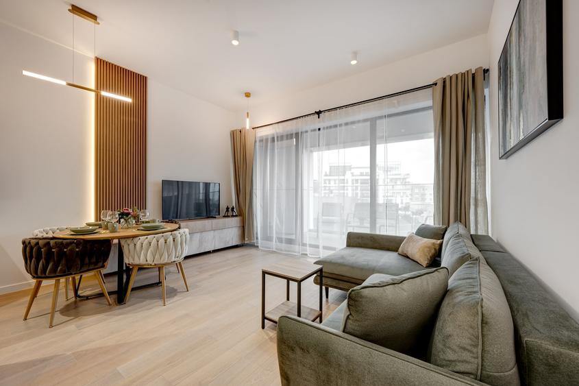 APARTAMENT 2 CAMERE MOBILAT - FLOREASCA - PARCARE INCLUSA - COMISION 0% - 2