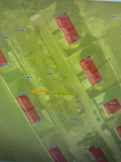 Teren constructie casa individuala,2 parcele - 5