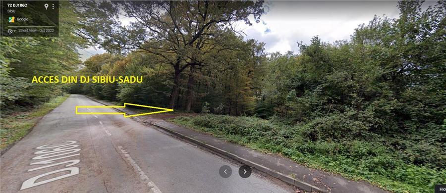 Teren intravilan la liziera padurii Cisnadie -Tocile,14.100mp cu PUZ - 4