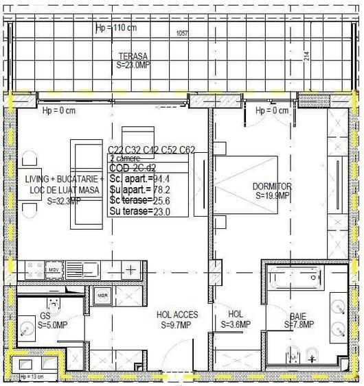 Rahmaninov one bedroom at Verdi Park - 10