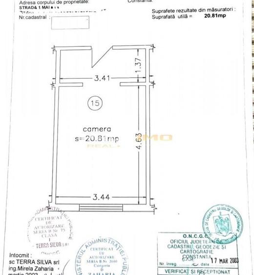 Garsoniera renovata integral, mobilata, utilata, Poarta 6 - 7