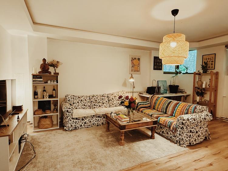 Apartament 2 camere Floreasca zona parc Verdi demisol bloc 2001 mobilat modern - 14