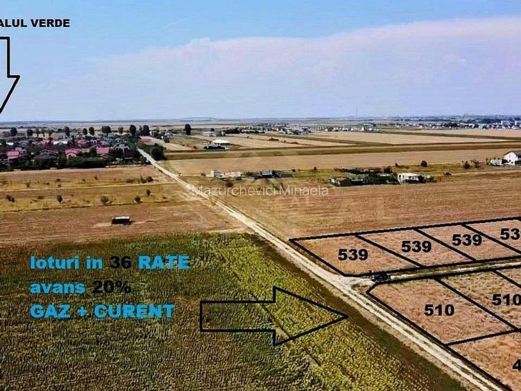 Teren in 36 RATE cu utilitati - com Berceni