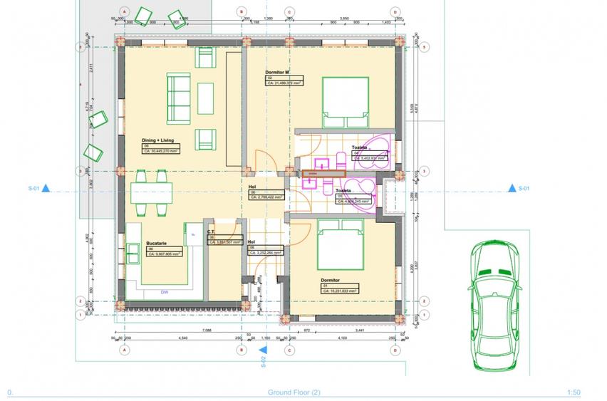 Vilă premium cu finisaje de top, 396 mp teren, Balotești , tripan - 6
