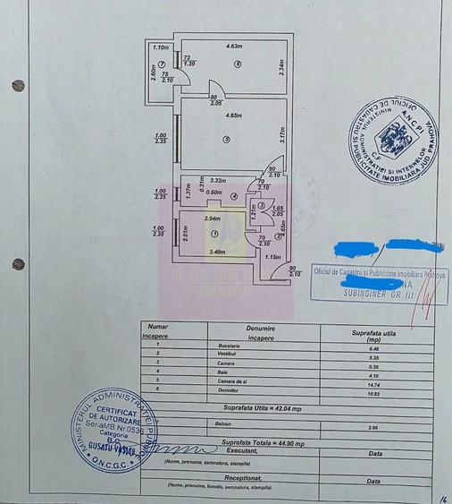 Apartament cu 2 camere semidecomandat în Est