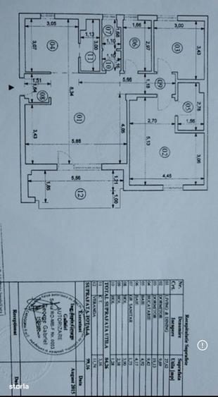 Apartament cu 3 camere în Băneasa