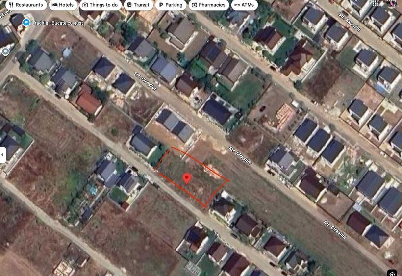 Vand teren comuna Berceni - 300 mp - 1