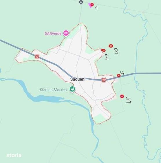 Loturi de teren Sacueni, Dambovita - 1