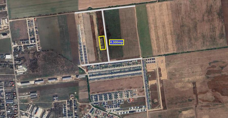 Tunari AeroCity, teren construibil - 1