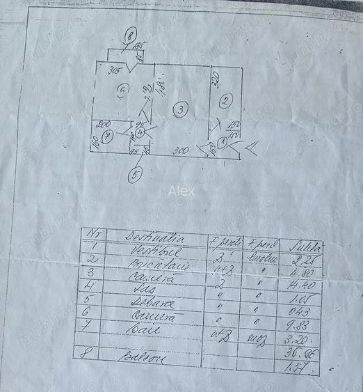 De vanzare 2 camere Rahova - Tunsu Petre