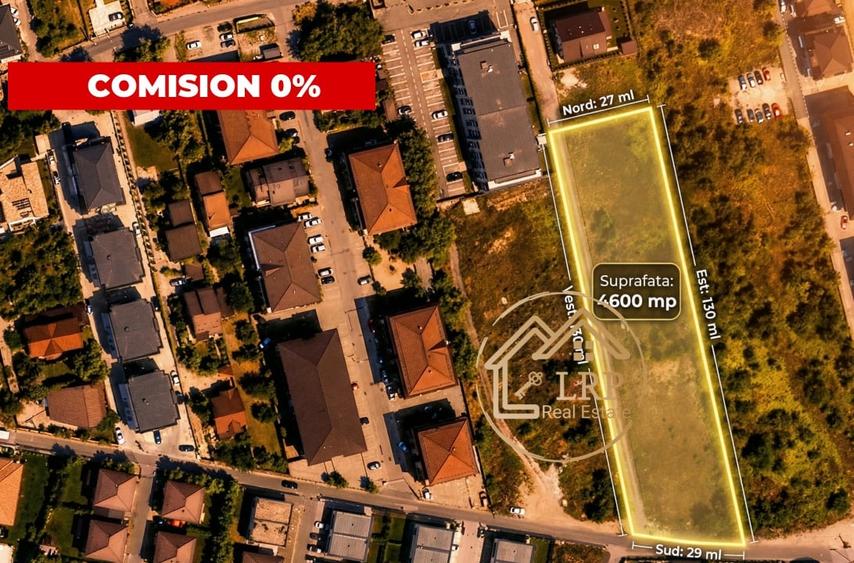 Oportunitate Investitie:Teren 4.600 mp | Otopeni-Oasului | Ideal Proiect P+2+M - 5