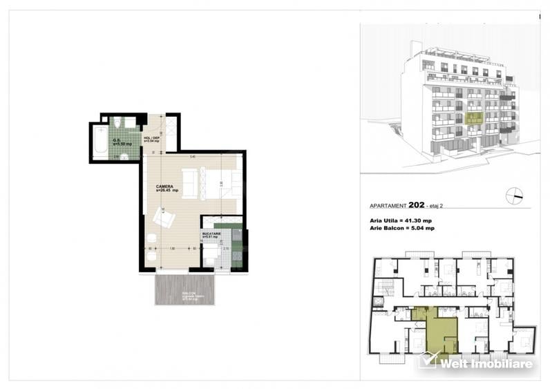 Apartamente premium cu 1 camera, preturi promotionale, zona Calea Dorobantilor! - 3