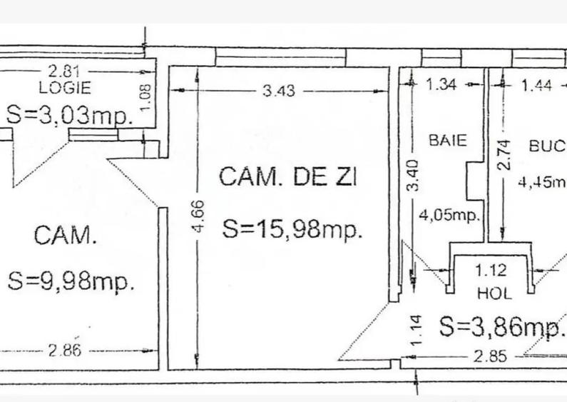 Apartament 2 camere Casa de Cultura - centrala termica | ... - 7