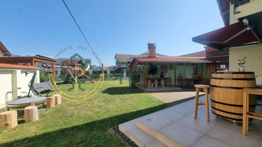 Casă cu teren 953 mp si jacuzzi – Șelimbăr, Sibiu zona Brana (2 fronturi) - 8