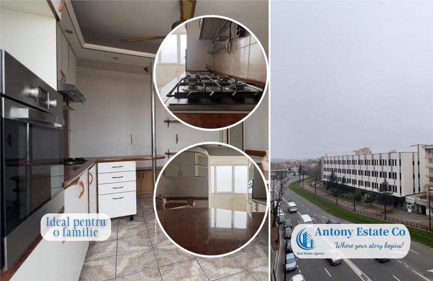Apartament de , tip A, 3 camere semidecomandat, Central-Orad - 6
