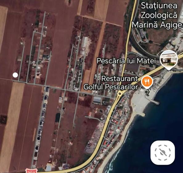 Teren 800mp Zona Agigea Golful Pescarilor - 1