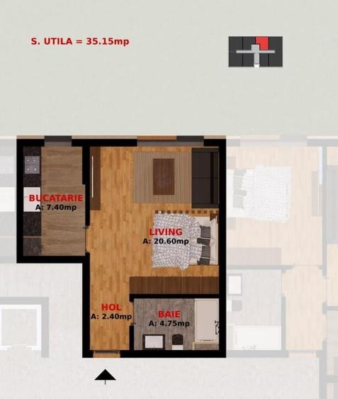 Apartamentedoua camere si Garsoniere. Tva Inclus! - 4