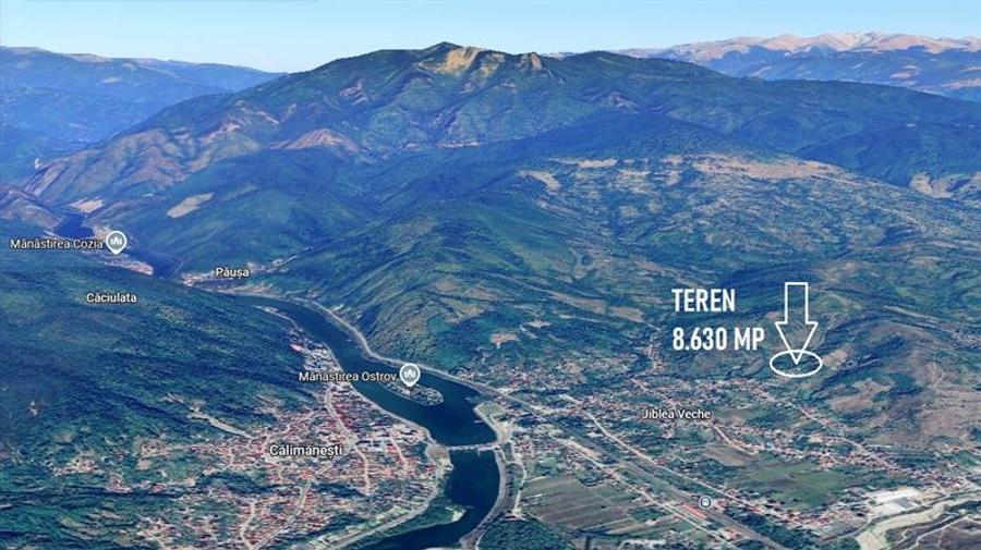 OPORTUNITATE DE INVESTITIE, TEREN 8630 MP, CALIMANESTI - 2