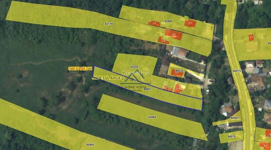 Teren intravilan+extravilan ?tefane?ti. Comision 0%.