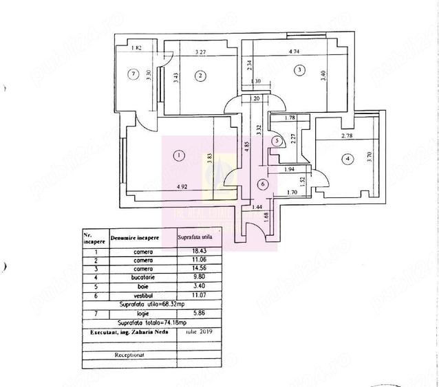 Apartament cu 3 camere în Alexandru Obregia