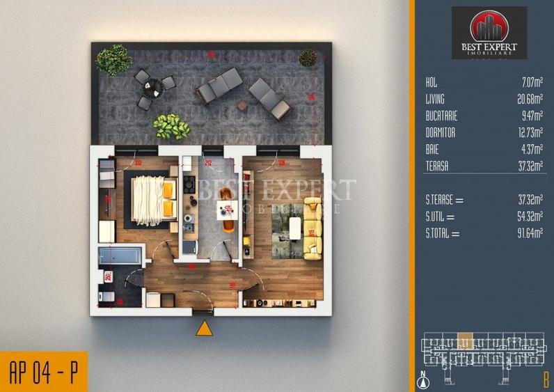 2 Camere cu Parcare inclusa |Terasă Generoasa | Direct Dezvoltator - 5