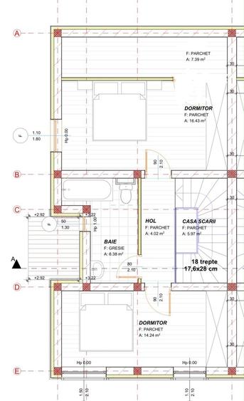 Duplex 4 camere - 115 mp - Cartier Europa - Mosnita Noua - 3