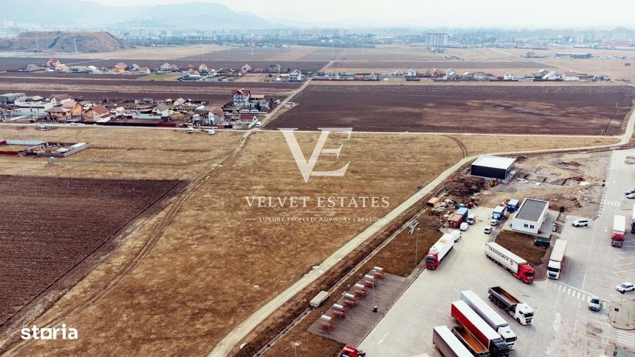 Teren 9.026 mp Sanpetru/Brasov PUZ Aprobat Blocuri P+2E+M - 6