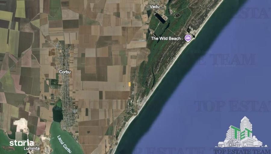 Teren extravilan 5000 mp Corbu, cu deschidere pe 3 laturi - 6