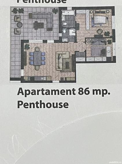 penthouse semifinisat-smalard city - 1